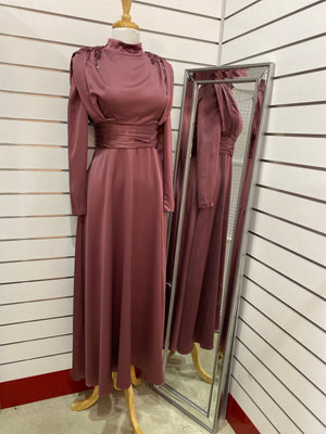 Barlin Satin Dress