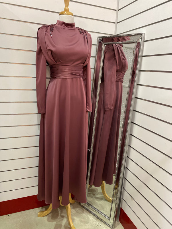 Barlin Satin Dress