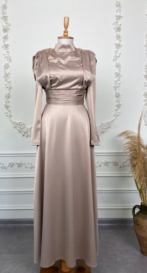 Barlin Satin Dress