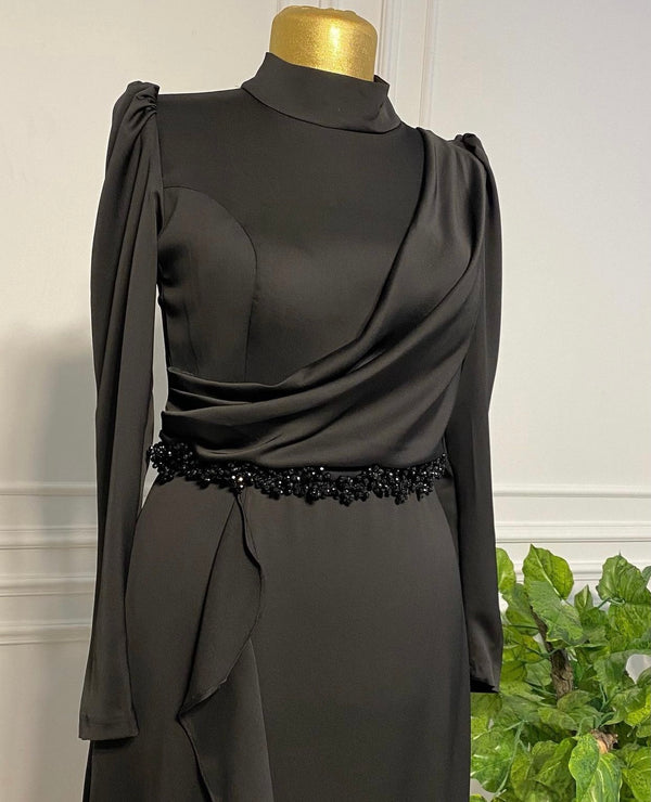 NAJMIYAT SATIN DRESS