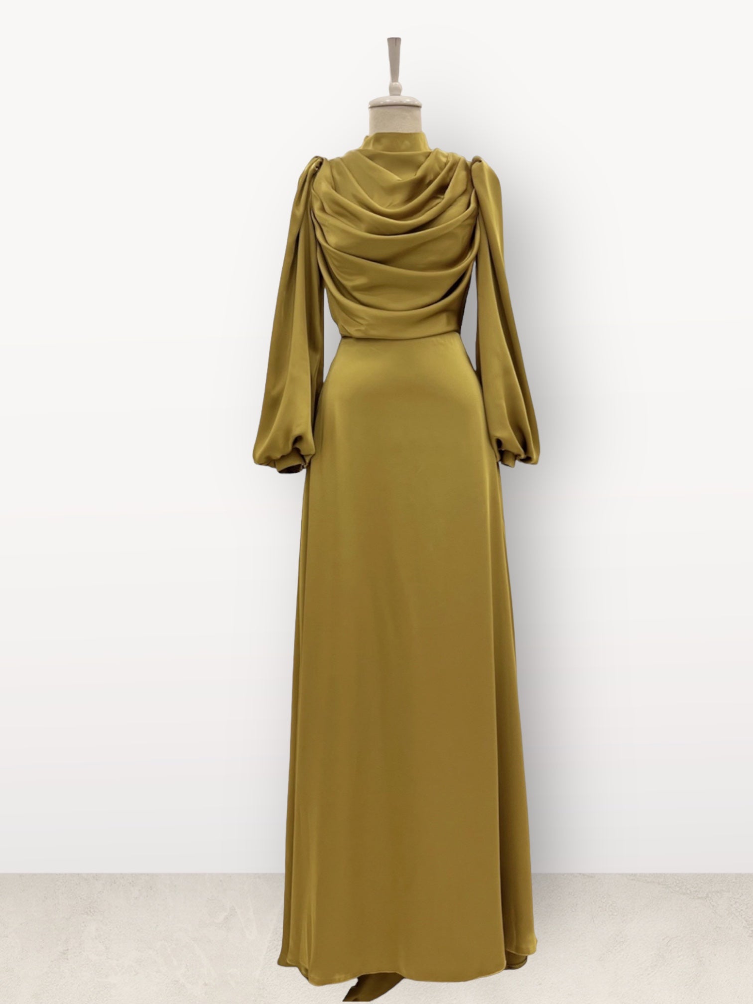 ALEXA SATIN DRESS