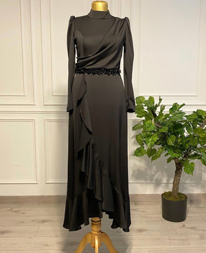 NAJMIYAT SATIN DRESS