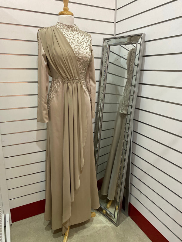 Zeytun Satin Dress
