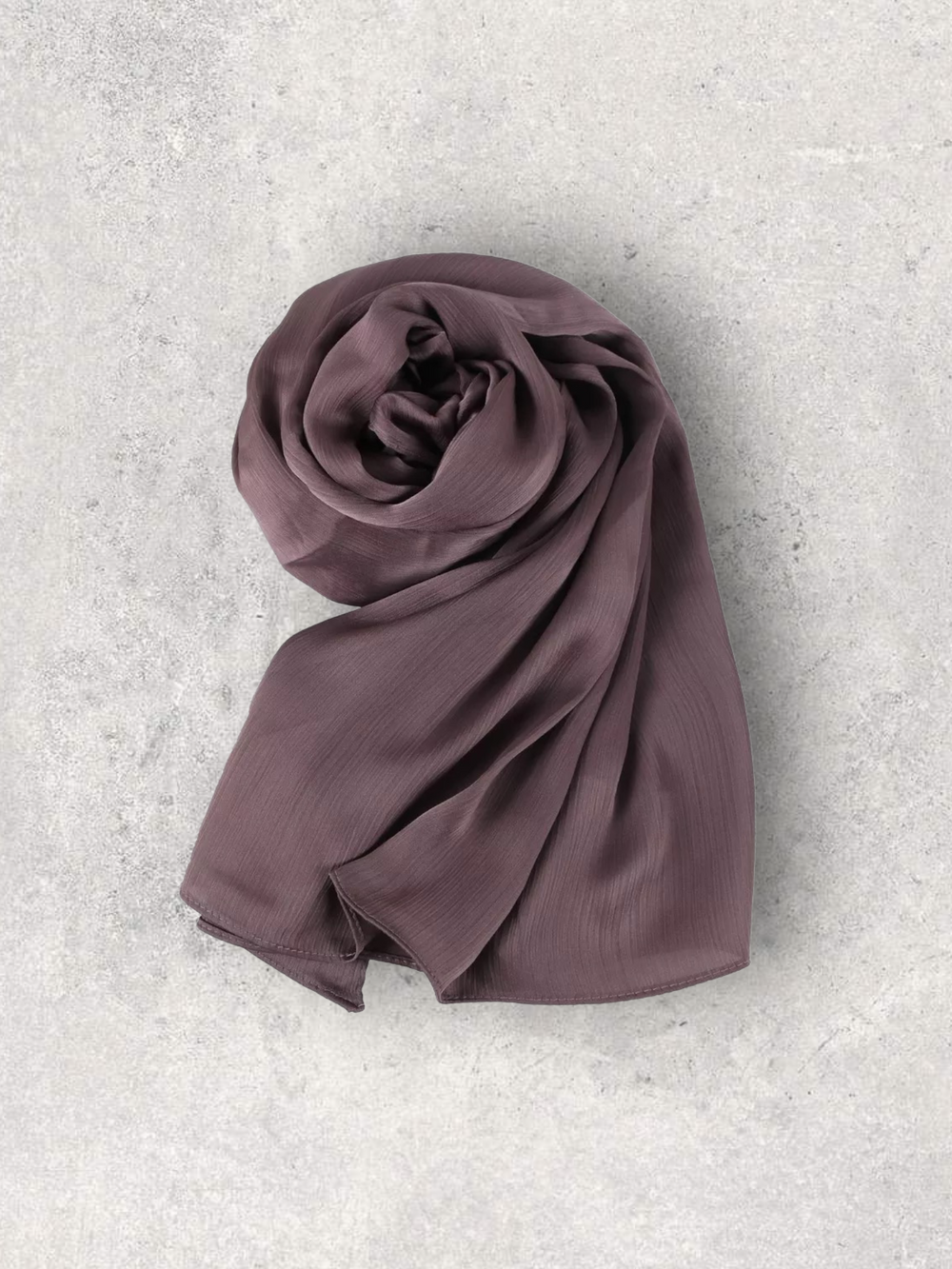 LUXE SATIN CREPE - DARK ROSE