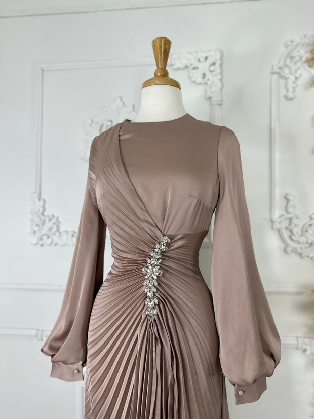 SOFIA SATIN DRESS