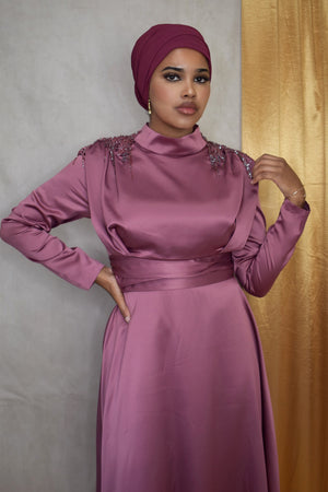 Barlin Satin Dress