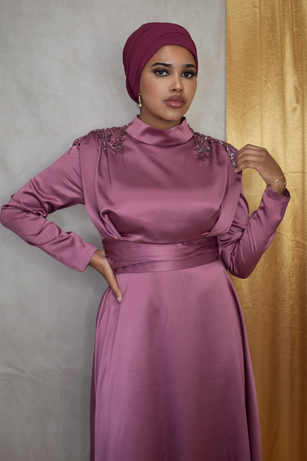 Barlin Satin Dress