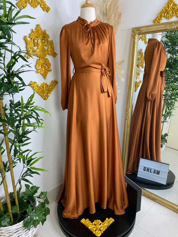 Malia Satin Dress