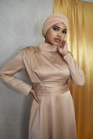 Barlin Satin Dress