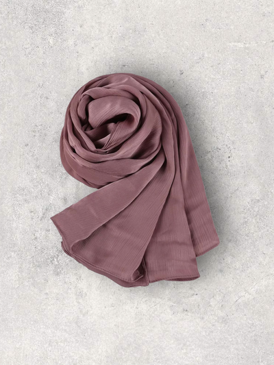 LUXE SATIN CREPE - MAUVE TAUPE