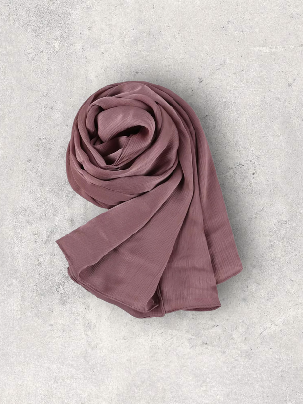LUXE SATIN CREPE - MAUVE TAUPE