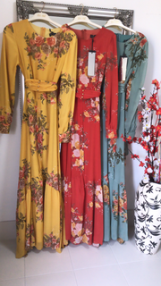 Dina Floral Dress