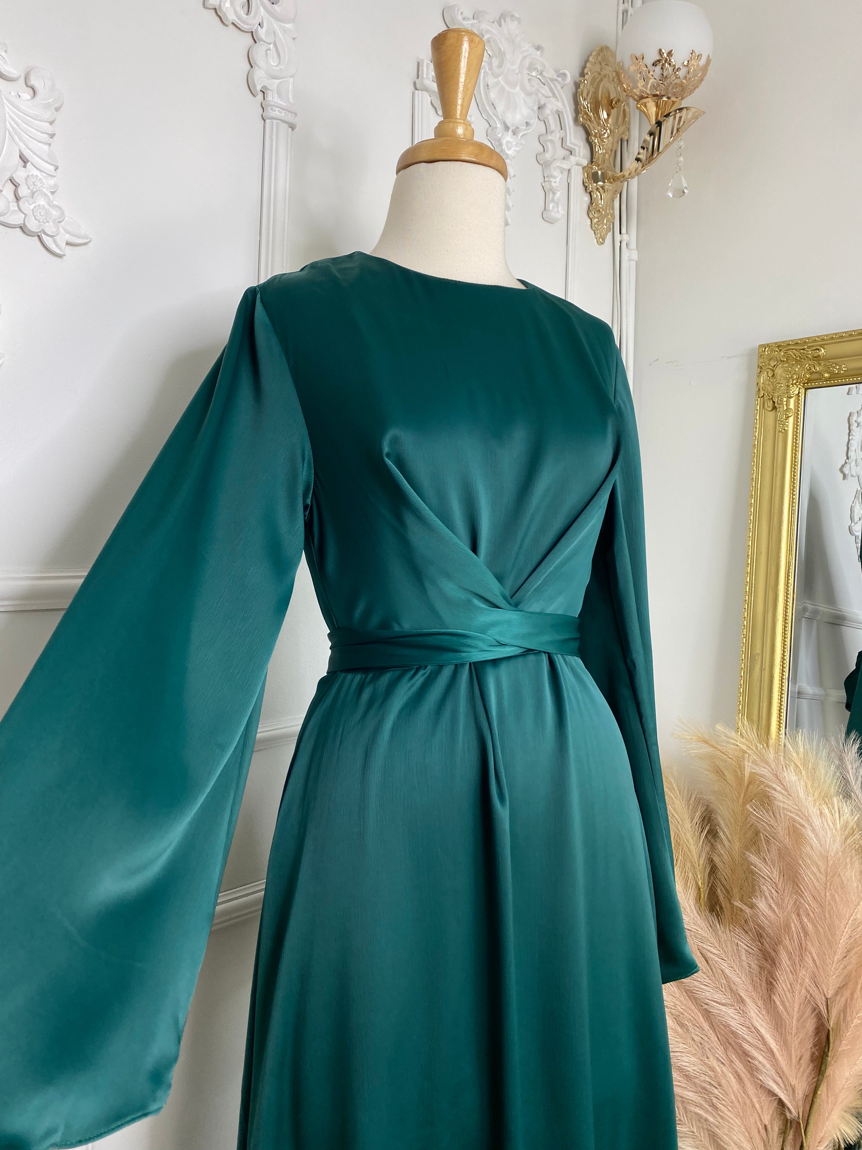 KARIMA SATIN DRESS
