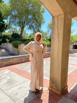 NAJMIYAT SATIN DRESS