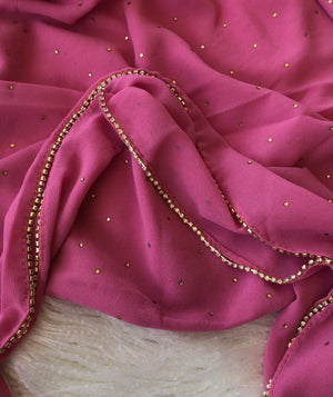 Stone Chiffon - Pink