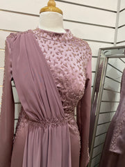 Zeytun Satin Dress