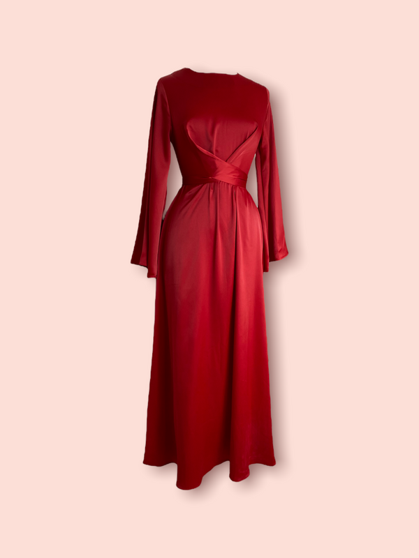 KARIMA SATIN DRESS