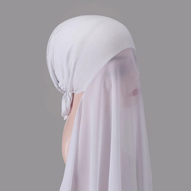Instant Hijab with Adjustable cap