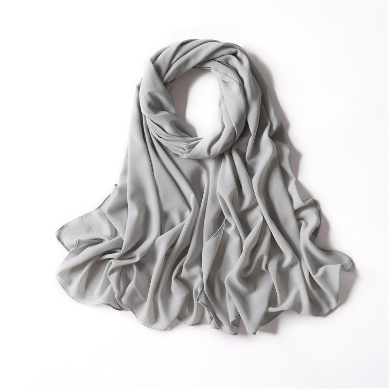ASH CHIFFON SHAWL