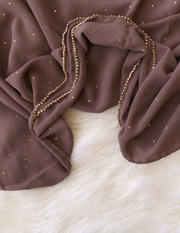 Stone Chiffon - Cinnamon