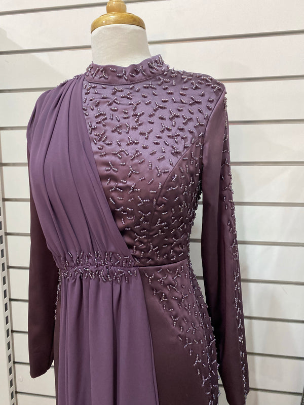 Zeytun Satin Dress