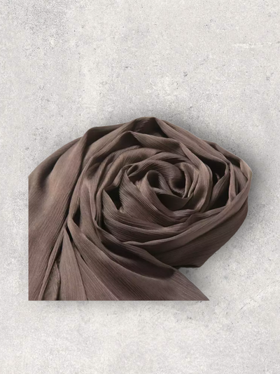 LUXE SATIN CREPE - COCOA