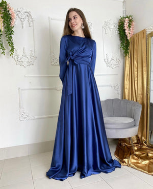 SABRINA SATIN DRESS
