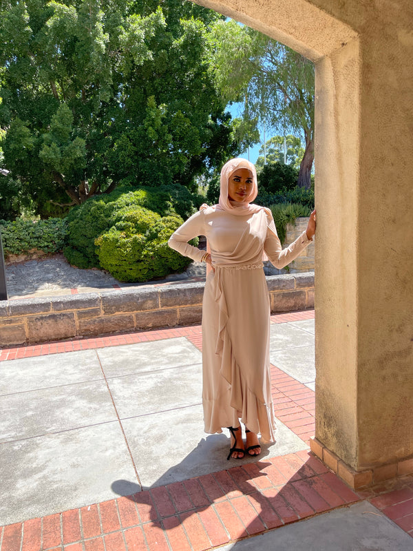 NAJMIYAT SATIN DRESS