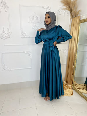 BRINA SATIN DRESS