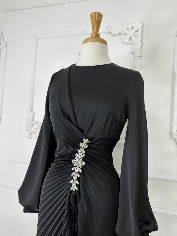 SOFIA SATIN DRESS