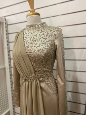 Zeytun Satin Dress