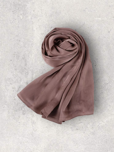 LUXE SATIN CREPE - DEEP TAUPE