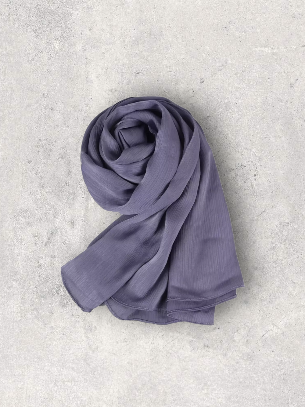 LUXE SATIN CREPE - LAVENDER GREY