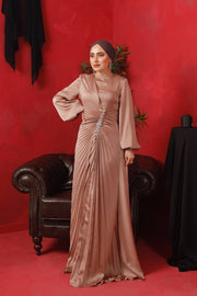 SOFIA SATIN DRESS