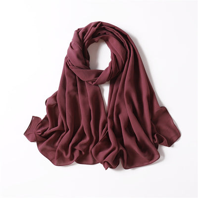 ROSEWOOD CHIFFON SHAWL