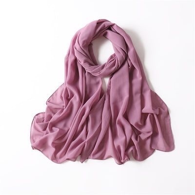 ORCHID CHIFFON SHAWL