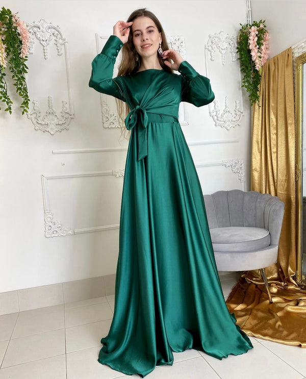 SABRINA SATIN DRESS