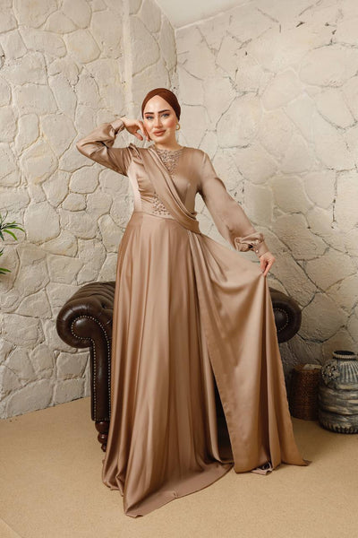 RAYANNE SATIN DRESS