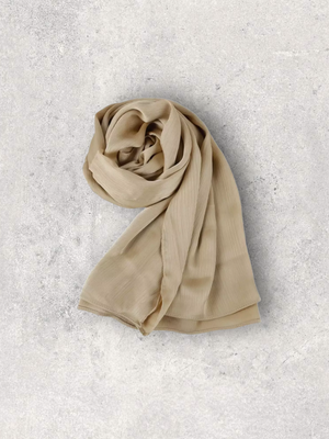 LUXE SATIN CREPE - DEEP NUDE