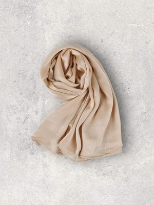 LUXE SATIN CREPE - LIGHT NUDE