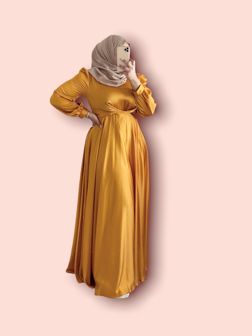 NAJMA SATIN DRESS