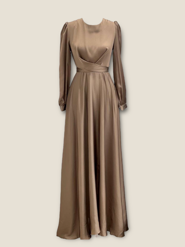 NAJMA SATIN DRESS