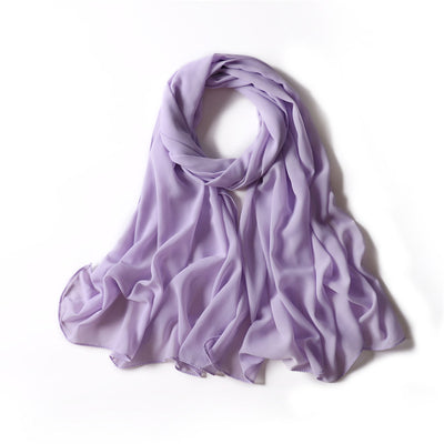 THISTLE CHIFFON SHAWL