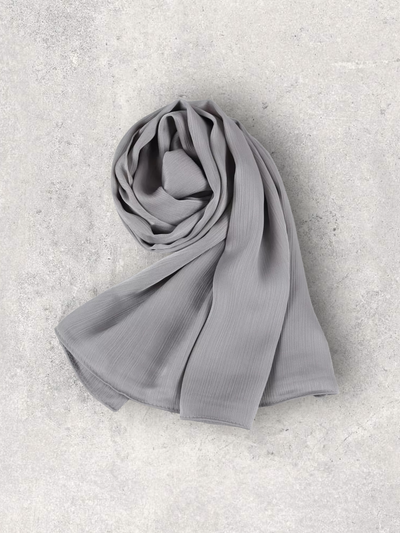 LUXE SATIN CREPE - GREY