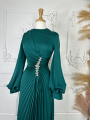 SOFIA SATIN DRESS