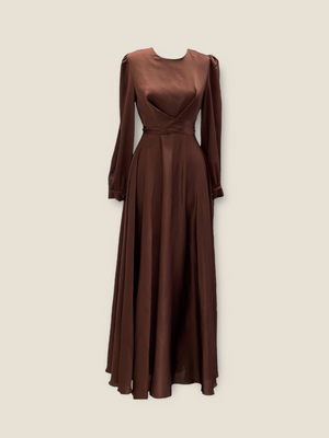 NAJMA SATIN DRESS