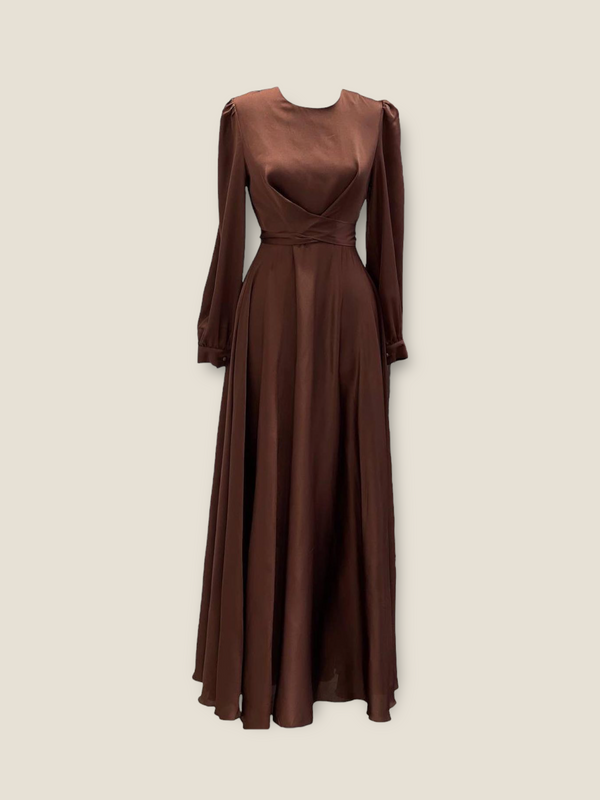 NAJMA SATIN DRESS