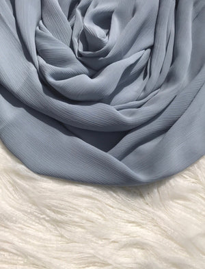 Luxe crepe  - Blue Grey