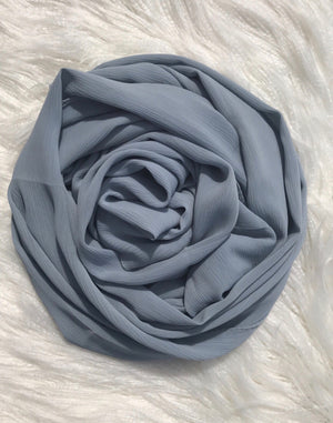 Luxe crepe  - Blue Grey