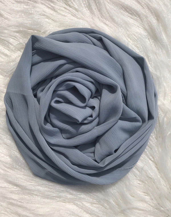 Luxe crepe  - Blue Grey